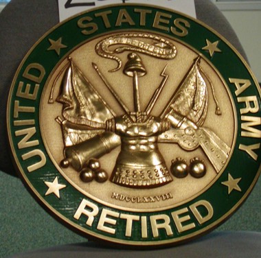 U.S. Army Retired Wall Seal